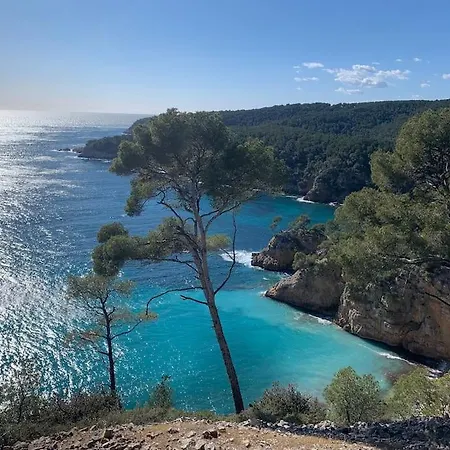 Splendide Villa, Piscine Miroir Feriehus Bandol